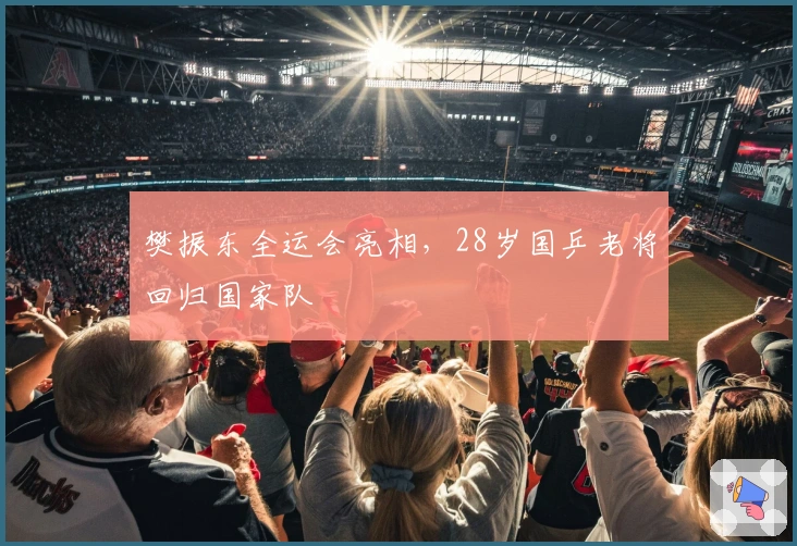 樊振东全运会亮相，28岁国乒老将回归国家队